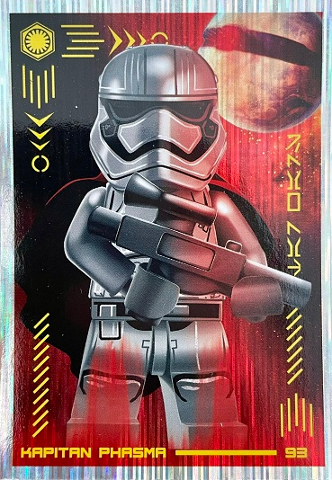 Star Wars Trading Card Collection (Polish) Series 4 (Edycja Mocy) - # 93 Kapitan Phasma