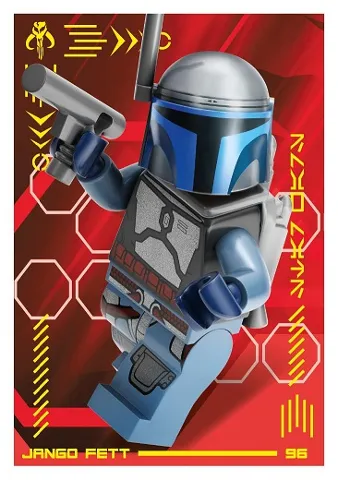Star Wars Trading Card Collection (Polish) Series 4 (Edycja Mocy) - # 96 Jango Fett