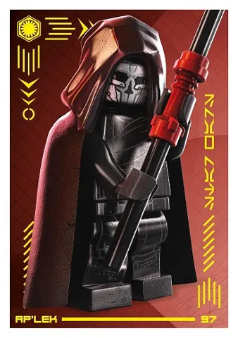 Star Wars Trading Card Collection (Polish) Series 4 (Edycja Mocy) - # 97 Ap'lek