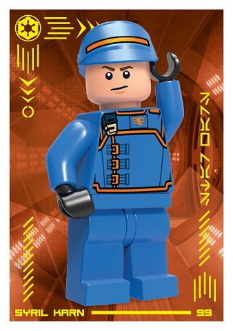 Star Wars Trading Card Collection (Polish) Series 4 (Edycja Mocy) - # 99 Syril Karn