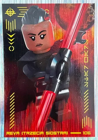 Star Wars Trading Card Collection (Polish) Series 4 (Edycja Mocy) - # 106 Reva (Trzecia siostra)