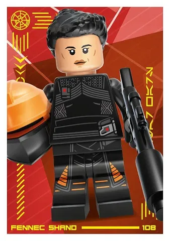 Star Wars Trading Card Collection (Polish) Series 4 (Edycja Mocy) - # 108 Fennec Shand