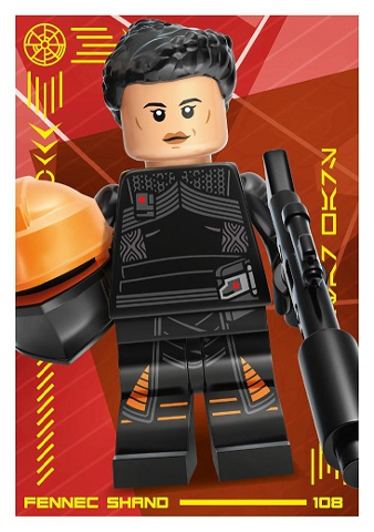 Star Wars Trading Card Collection (Polish) Series 4 (Edycja Mocy) - # 108 Fennec Shand