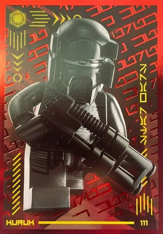 Star Wars Trading Card Collection (Polish) Series 4 (Edycja Mocy) - # 111 Kuruk (Foil Variant)