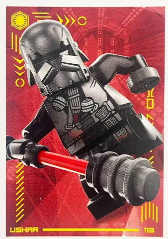 Star Wars Trading Card Collection (Polish) Series 4 (Edycja Mocy) - # 113 Ushar
