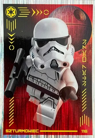 Star Wars Trading Card Collection (Polish) Series 4 (Edycja Mocy) - # 116 Szturmowiec