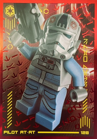 Star Wars Trading Card Collection (Polish) Series 4 (Edycja Mocy) - # 128 Pilot AT-AT (Foil Variant)