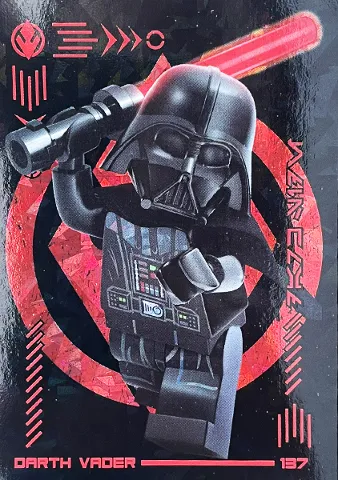 Star Wars Trading Card Collection (Polish) Series 4 (Edycja Mocy) - # 137 Darth Vader