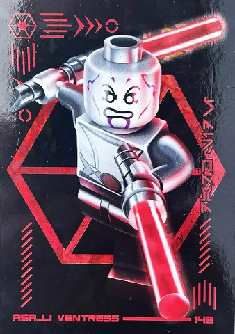 Star Wars Trading Card Collection (Polish) Series 4 (Edycja Mocy) - # 142 Asajj Ventress