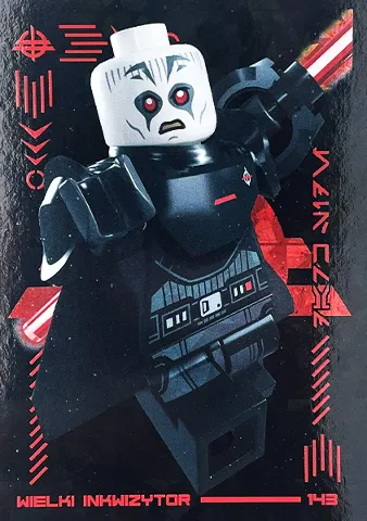 Star Wars Trading Card Collection (Polish) Series 4 (Edycja Mocy) - # 143 Wielki inkwizytor