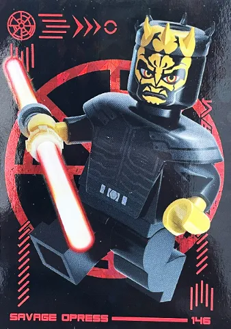 Star Wars Trading Card Collection (Polish) Series 4 (Edycja Mocy) - # 146 Savage Opress