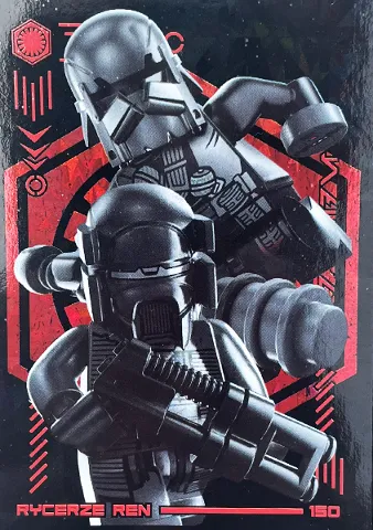 Star Wars Trading Card Collection (Polish) Series 4 (Edycja Mocy) - # 150 Rycerze Ren