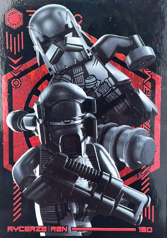 Star Wars Trading Card Collection (Polish) Series 4 (Edycja Mocy) - # 150 Rycerze Ren