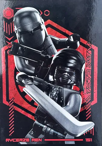 Star Wars Trading Card Collection (Polish) Series 4 (Edycja Mocy) - # 151 Rycerze Ren