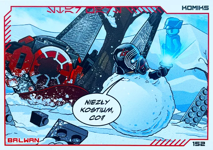 Star Wars Trading Card Collection (Polish) Series 4 (Edycja Mocy) - # 152 Bałwan