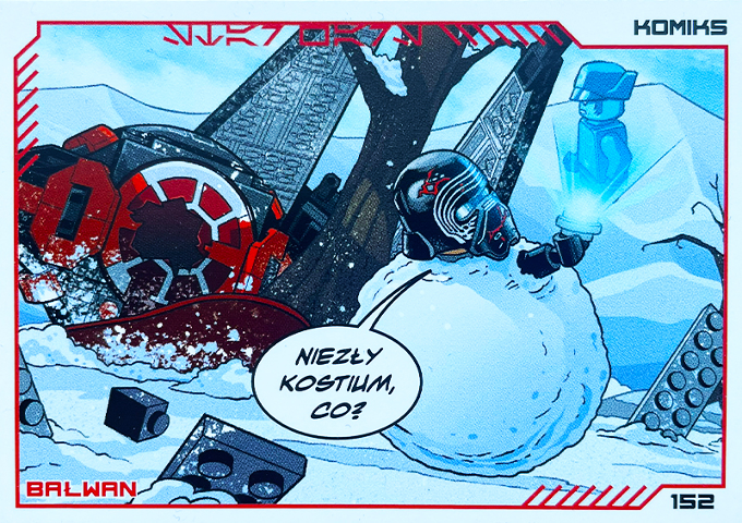 Star Wars Trading Card Collection (Polish) Series 4 (Edycja Mocy) - # 152 Bałwan