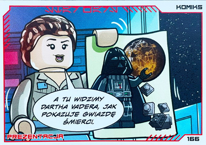 Star Wars Trading Card Collection (Polish) Series 4 (Edycja Mocy) - # 166 Prezentacja
