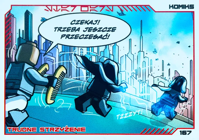 Star Wars Trading Card Collection (Polish) Series 4 (Edycja Mocy) - # 167 Trudne strzyżenie