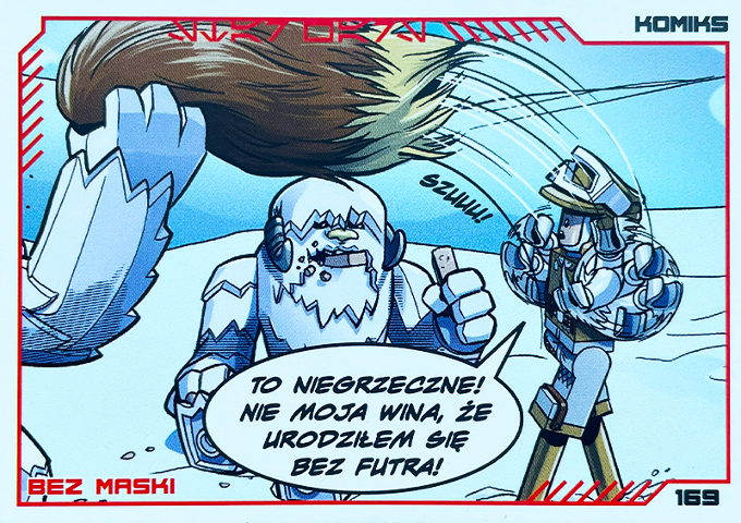 Star Wars Trading Card Collection (Polish) Series 4 (Edycja Mocy) - # 169 Bez maski