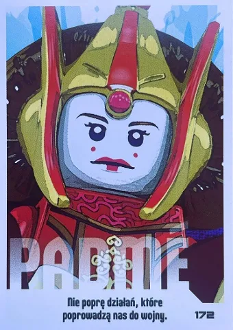 Star Wars Trading Card Collection (Polish) Series 4 (Edycja Mocy) - # 172 Padme