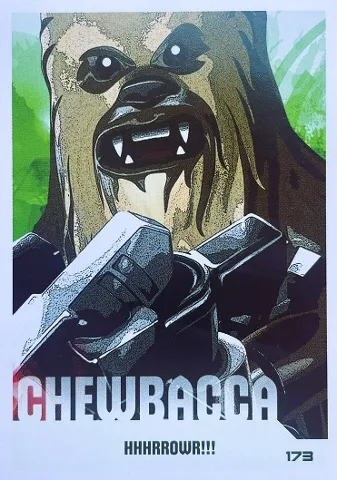 Star Wars Trading Card Collection (Polish) Series 4 (Edycja Mocy) - # 173 Chewbacca
