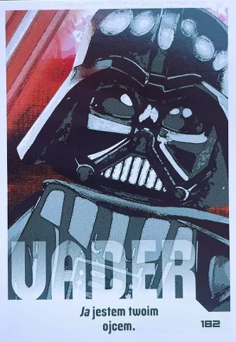 Star Wars Trading Card Collection (Polish) Series 4 (Edycja Mocy) - # 182 Vader