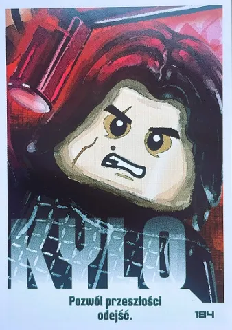 Star Wars Trading Card Collection (Polish) Series 4 (Edycja Mocy) - # 184 Kylo