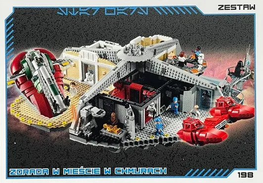 Star Wars Trading Card Collection (Polish) Series 4 (Edycja Mocy) - # 198 Zdrada w Mieście w Chmurach