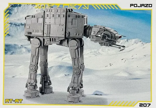 Star Wars Trading Card Collection (Polish) Series 4 (Edycja Mocy) - # 207 AT-AT