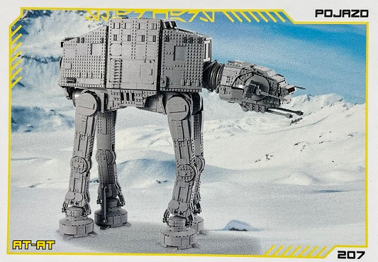 Star Wars Trading Card Collection (Polish) Series 4 (Edycja Mocy) - # 207 AT-AT