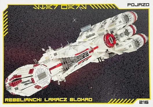 Star Wars Trading Card Collection (Polish) Series 4 (Edycja Mocy) - # 216 Rebeliancki łamacz blokad