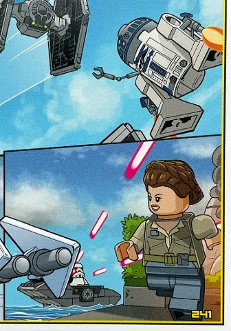 Star Wars Trading Card Collection (Polish) Series 4 (Edycja Mocy) - # 241 Puzzle Piece