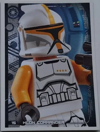 Star Wars Trading Card Collection (German) Series 5 (Jubiläums-Edition) - # 15 Klon Commander