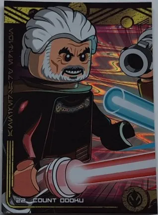 Star Wars Trading Card Collection (German) Series 5 (Jubiläums-Edition) - # 22 Count Dooku