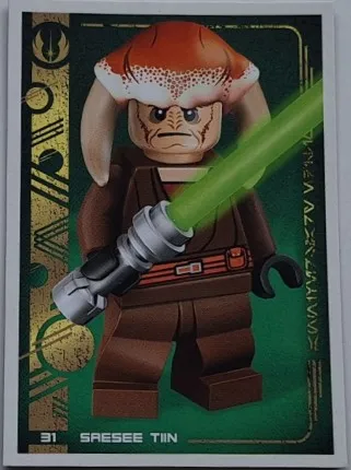 Star Wars Trading Card Collection (German) Series 5 (Jubiläums-Edition) - # 31 Saesee Tiin
