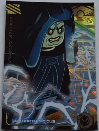 Star Wars Trading Card Collection (German) Series 5 (Jubiläums-Edition) - # 38 Darth Sidious
