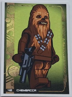 Star Wars Trading Card Collection (German) Series 5 (Jubiläums-Edition) - # 42 Chewbacca
