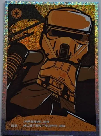 Star Wars Trading Card Collection (German) Series 5 (Jubiläums-Edition) - # 62 Imperialer Küstentruppler