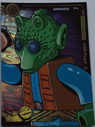 Star Wars Trading Card Collection (German) Series 5 (Jubiläums-Edition) - # 74 Greedo