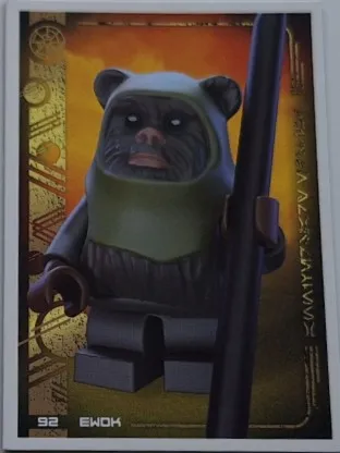 Star Wars Trading Card Collection (German) Series 5 (Jubiläums-Edition) - # 92 Ewok
