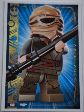 Star Wars Trading Card Collection (German) Series 5 (Jubiläums-Edition) - # 112 Rey