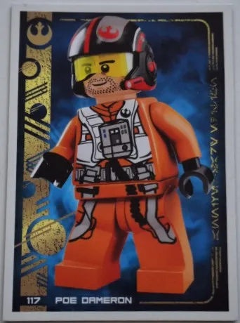 Star Wars Trading Card Collection (German) Series 5 (Jubiläums-Edition) - # 117 Poe Dameron