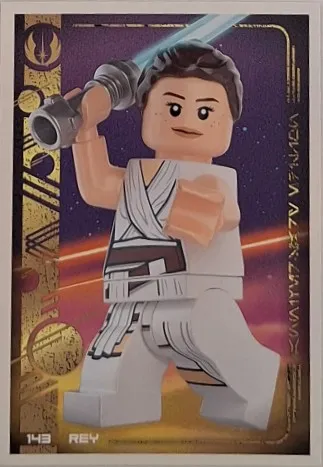 Star Wars Trading Card Collection (German) Series 5 (Jubiläums-Edition) - # 143 Rey