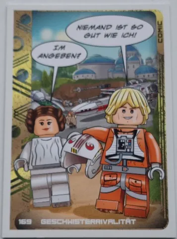 Star Wars Trading Card Collection (German) Series 5 (Jubiläums-Edition) - # 169 Geschwisterrivalität
