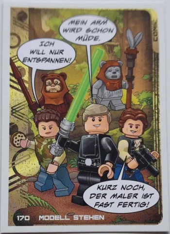 Star Wars Trading Card Collection (German) Series 5 (Jubiläums-Edition) - # 170 Modell Stehen