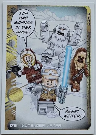 Star Wars Trading Card Collection (German) Series 5 (Jubiläums-Edition) - # 172 Wütender Wampa
