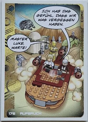 Star Wars Trading Card Collection (German) Series 5 (Jubiläums-Edition) - # 176 Aufbruch