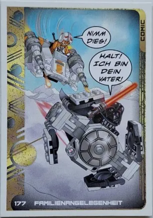 Star Wars Trading Card Collection (German) Series 5 (Jubiläums-Edition) - # 177 Familienangelegenheit