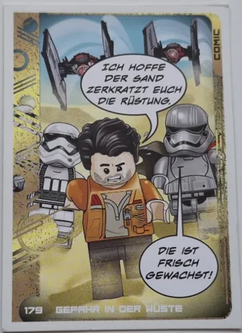 Star Wars Trading Card Collection (German) Series 5 (Jubiläums-Edition) - # 179 Gefahr in der Wüste
