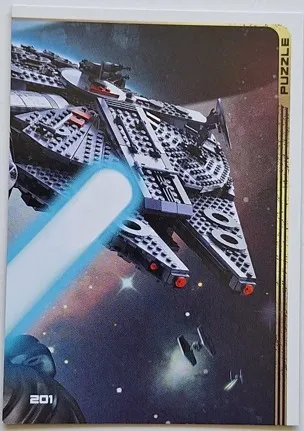 Star Wars Trading Card Collection (German) Series 5 (Jubiläums-Edition) - # 201 Puzzle Piece